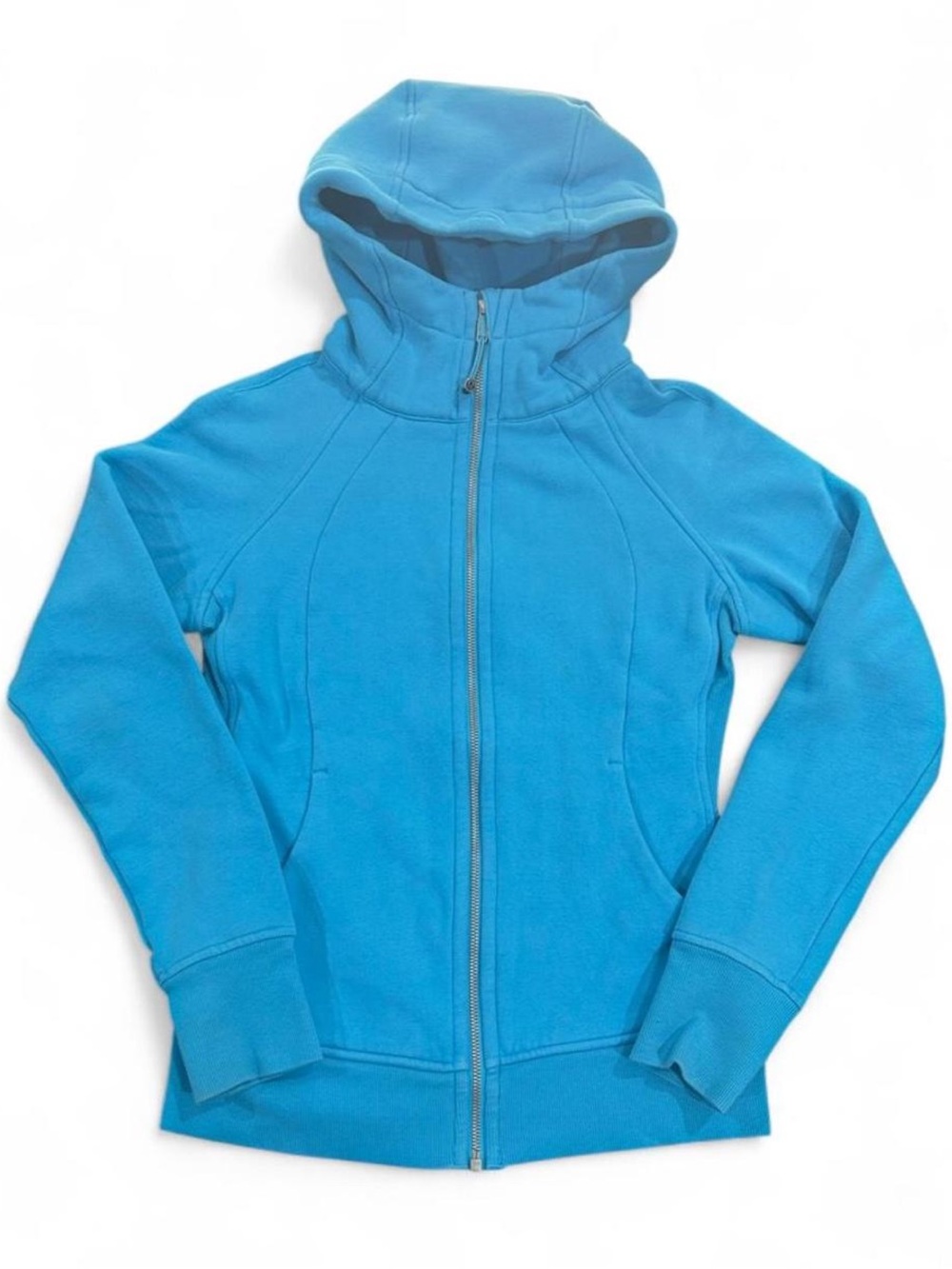 Lululemon Scuba Full Zip Kayak Blue size 6